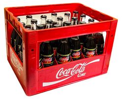 Coca Cola Zero 0,33L sklo (prepravka 24x)