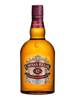 Chivas Regal 12y 40% 1L (čistá fľaša)