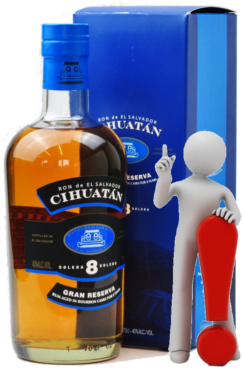 Cihuatán 8 Solera Gran Reserva 40% 0,7L