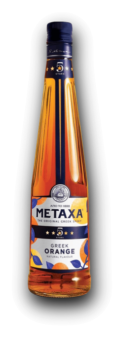 Metaxa 5* Greek Orange 38% 0.7L
