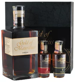 Gold of Mauritius (set) 40% 0,8l