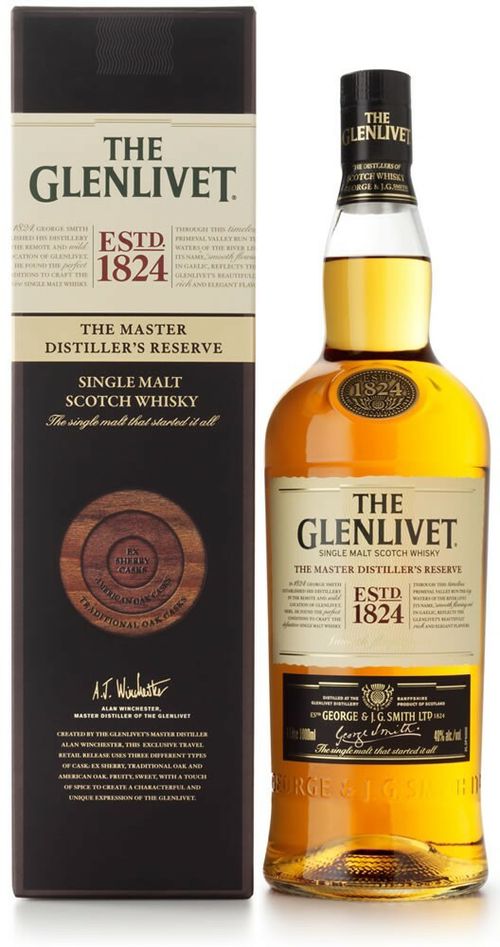 The Glenlivet Master Distiller's Reserve 40% 1 l (kazeta)