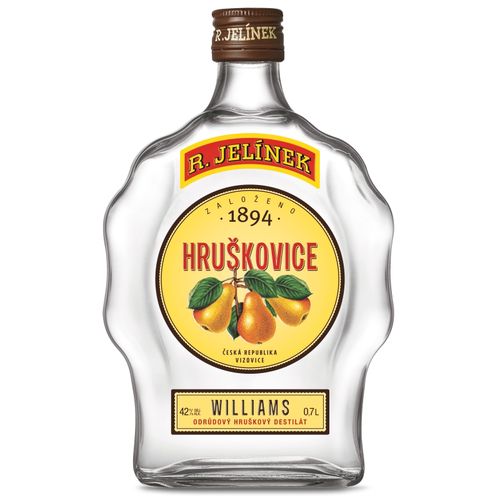 Hruškovica budík 42%, 0,7L