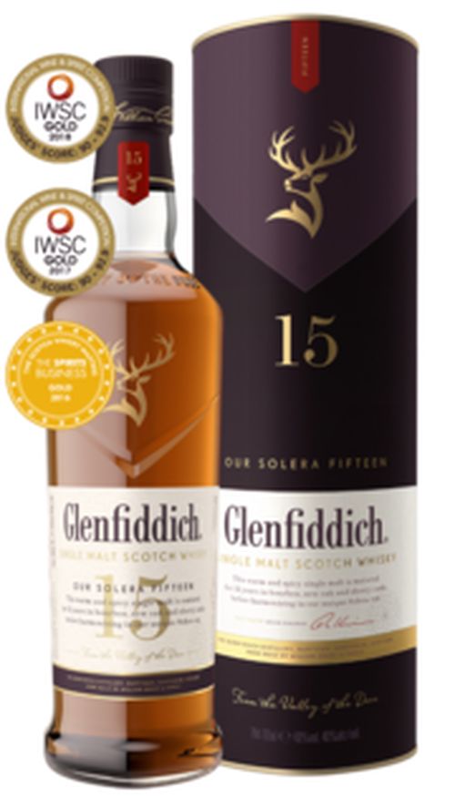 Glenfiddich 15 40% 0,7l