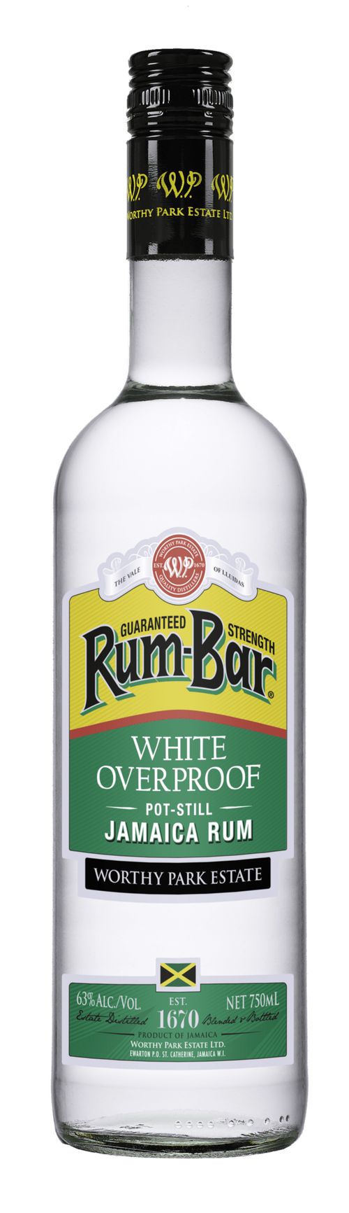 Worthy Park, Rum-Bar Rum White Overproof