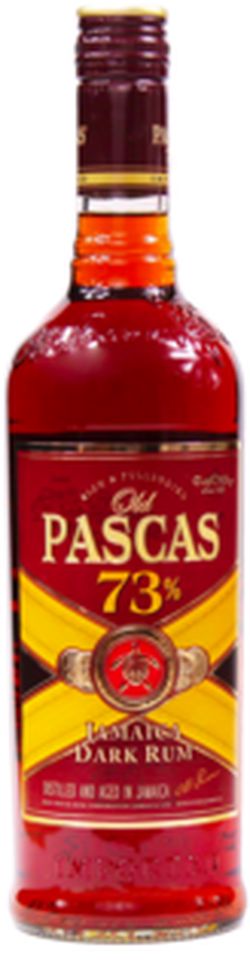 Old Pascas Dark Rum 73% 0,7l