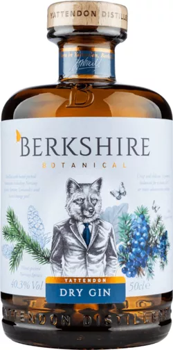 Berkshire Dry Gin 40,3% 0,5 l (čistá fľaša)