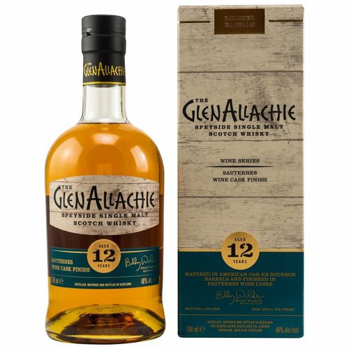 GlenAllachie 12 Y.O. Sauternes Wine Cask Finish, GIFT