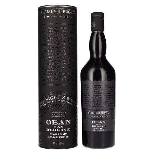 Oban Bay Reserve Game of Thrones 43% 0,7L v tube