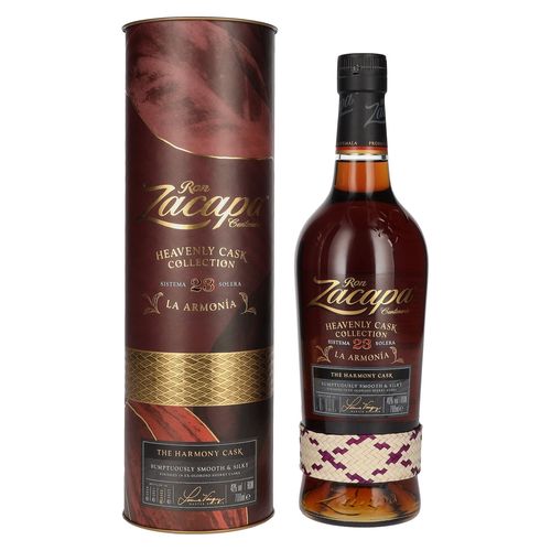 Ron Zacapa Centenario La Armonia 40% 0,7L v tube