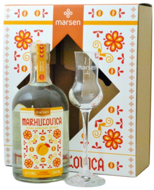 Marsen Marhuľovica 42% 0.5L