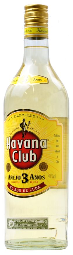 Havana Club anejo 3y 40% 1L (čistá fľaša)