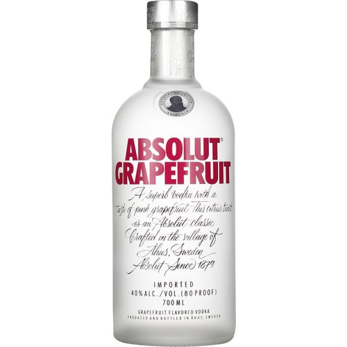 Absolut Graperfruit 40% 0,7 l (čistá fľaša)