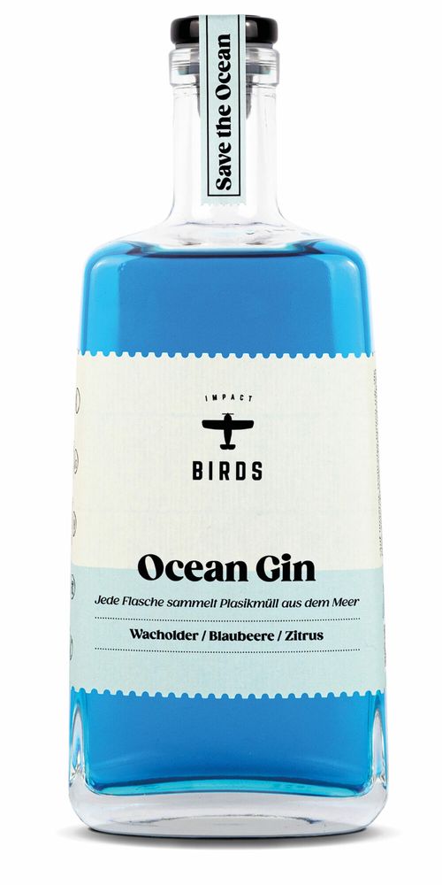 Birds Ocean Gin