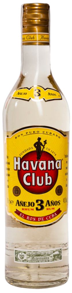 Havana Club anejo 3y 40% 0,7L (čistá fľaša)