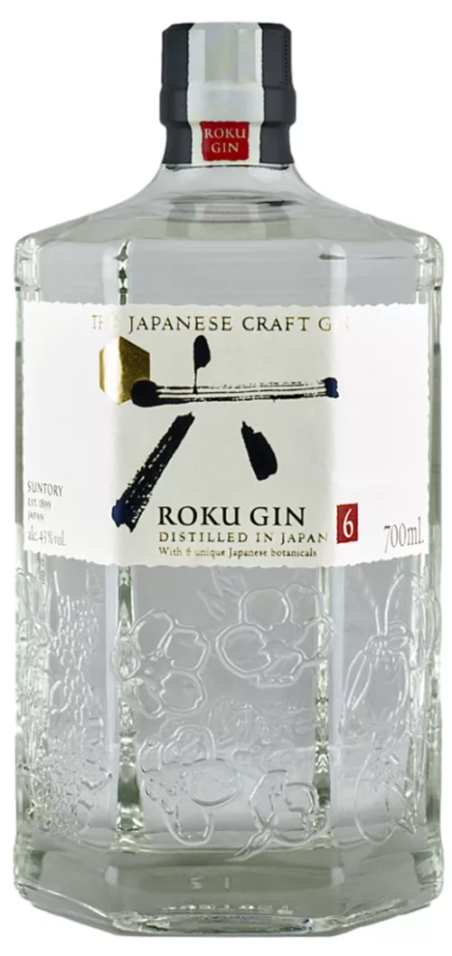 Suntory Roku Japanese Craft Gin 43% 0,7 l (čistá fľaša)