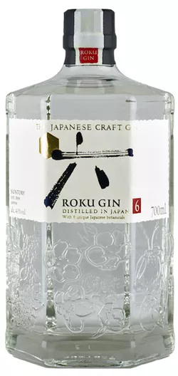 Suntory Roku Japanese Craft Gin 43% 0,7 l (čistá fľaša)