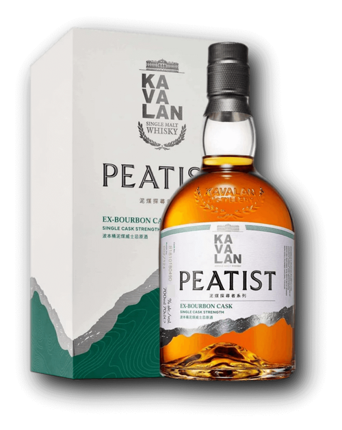 Kavalan Peatist Ex Bourbon Cask 54.8% 0.7L