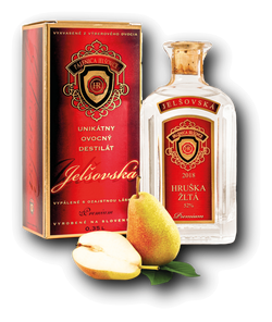 Jelšovská Hruškovica - Hruška Žltá 52% 0.35L