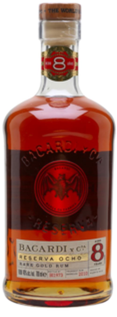 Bacardi Reserva Ocho 8 YO Puerto Rico 40% 0,7l