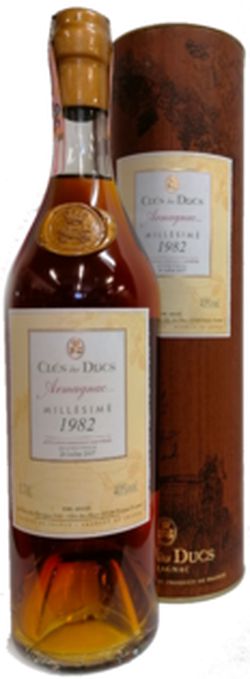 Armagnac Clés des Ducs 1982 40% 0,7l