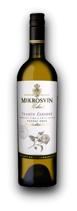 Mikrosvín Mikulov Tramín Červený 2024 (neskorý zber) 12,5% 0,75L