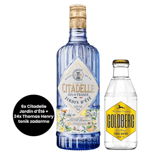 6 x Citadelle Jardin d'été + 24 x Goldberg Tonic zadarmo