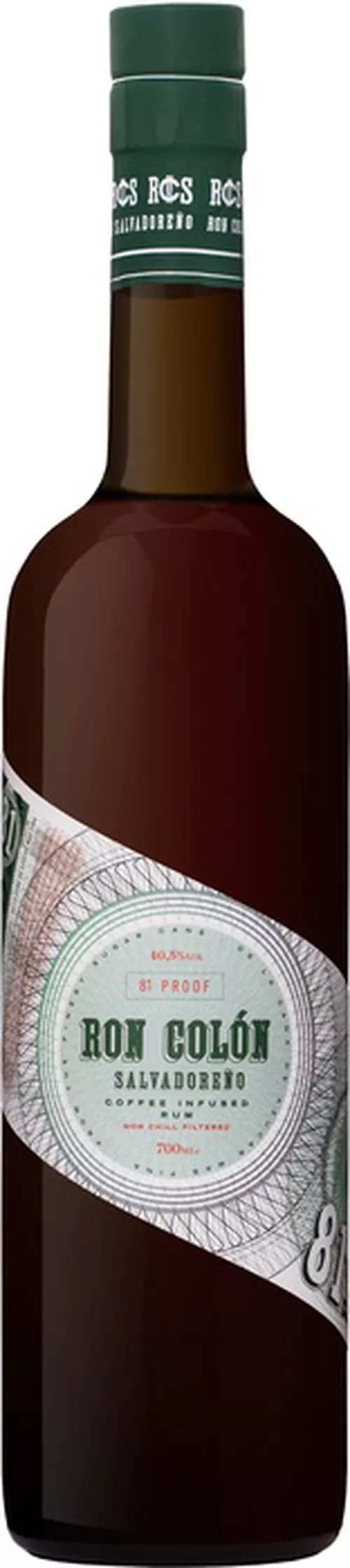 Ron Colón Salvadoreño Coffee Infused Rum 40,5% 0,7l