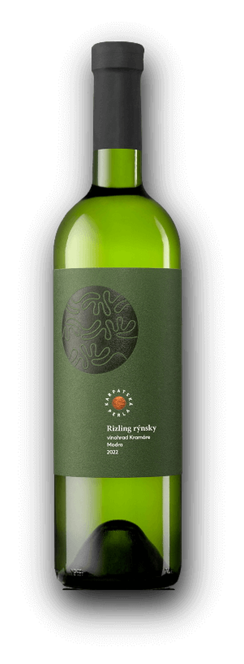 Karpatská Perla Rizling Rýnsky 2023 CH.O.P. , BIO 12.5% 0.75L
