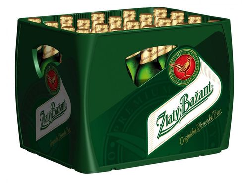 Zlatý Bažant svetlá 10% 0,5L sklo (prepravka 20x)