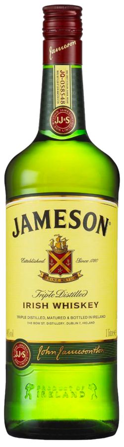 Jameson 40% 1L (čistá fľaša)