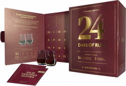 Rumový kalendár 2021 - 24 Days of Rum 42,9% 24x0,02L (darčekové balenie)