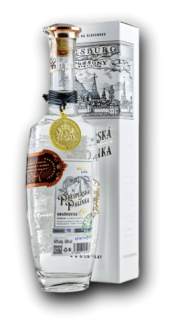 Prešpurská Pálinka Hruškovica 2024 50% 0.5L