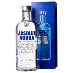 Absolut Blue 40% 3L v kartóne