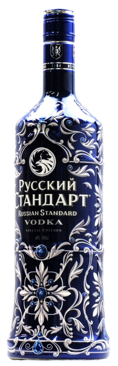 Russian Standard Jewellery Vodka 40% 1 l (čistá fľaša)