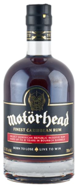 Mötorhead Finest Caribbean Rum 40% 0.7L