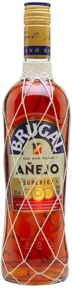 Brugal Anejo Superior Ron Dominicano Rum 38% 0,7 l (čistá fľaša)