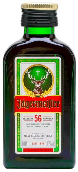 Jagermeister 35% 0,04L mini (čistá fľaša)