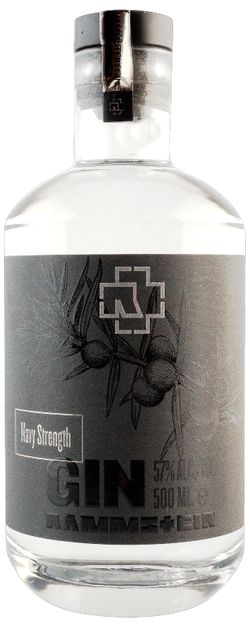 Gin Rammstein Navy Strength 57% 0,5L (čistá fľaša)