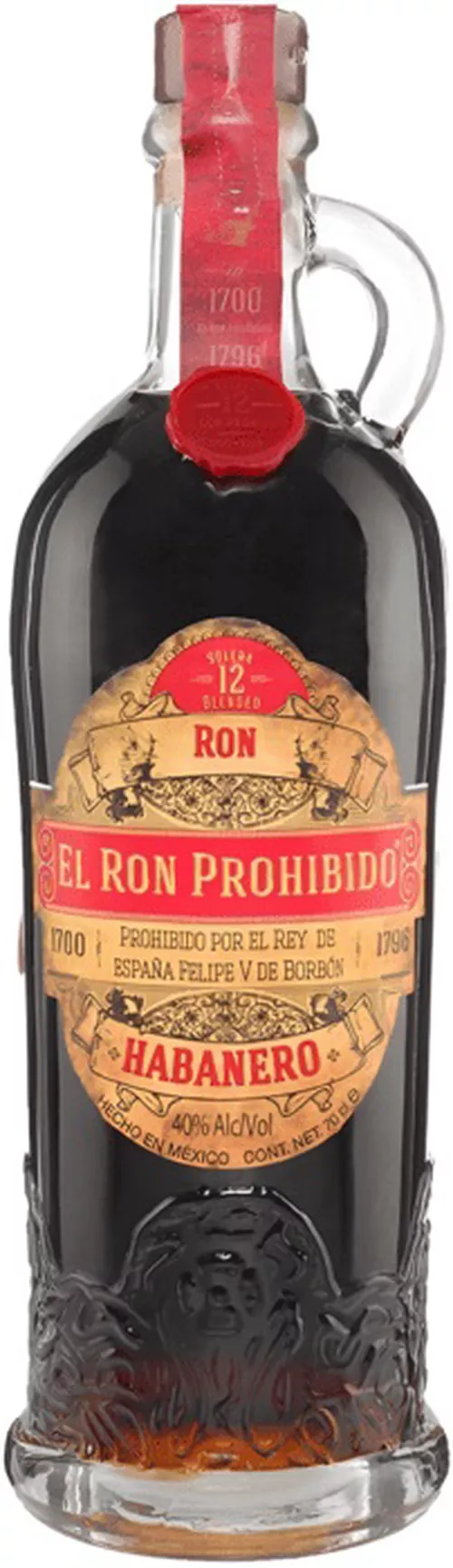 El Ron Prohibido Habanero Solera 12 40% 0,7l