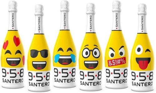 6 x Santero Emoji Extra Dry