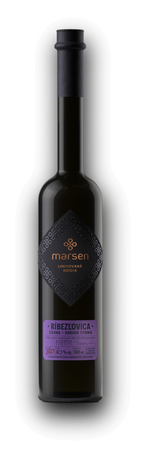 Marsen Ríbezľovica Čierna odroda Titánia 42.3% 0.5L