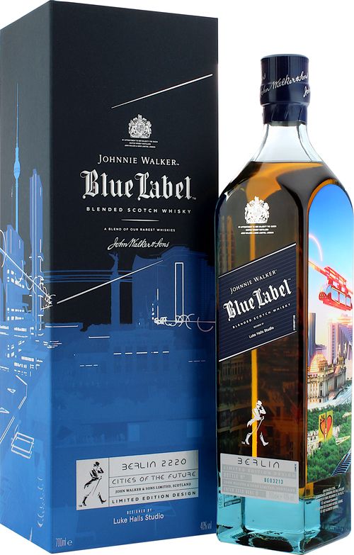 Johnnie Walker Blue Label City edition Berlin 40% 0,7L v tube