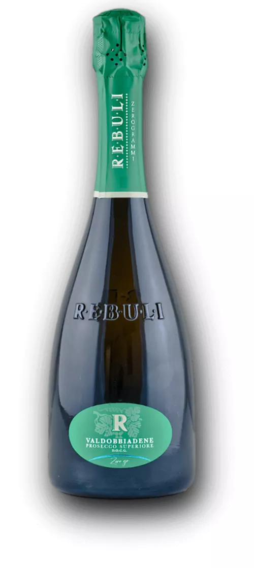 Rebuli Zerogrammi Prosecco Superiore D.O.C.G. Valdobbiadene Extra Brut 11.5%
