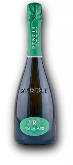 Rebuli Zerogrammi Prosecco Superiore D.O.C.G. Valdobbiadene Extra Brut 11.5%