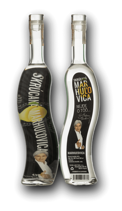 Skrúcaná Marhuľovica 43% 0.5L