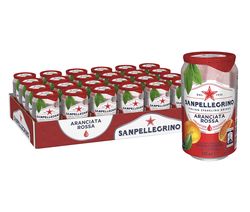 SanPellegrino Červený pomaranč 0,33L (kartón 24x)