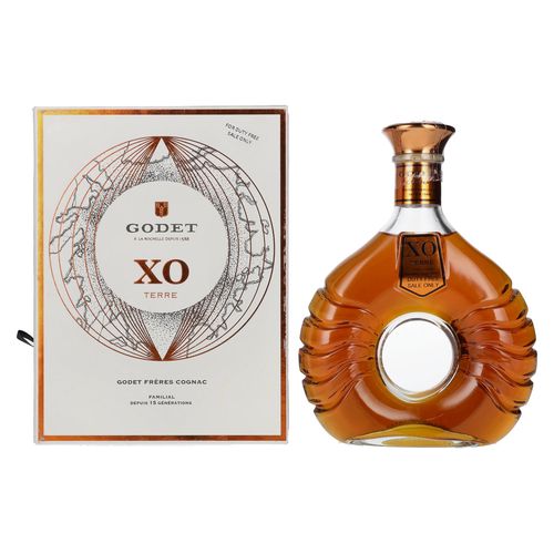 Godet Cognac XO Terre 40%, 0,7L