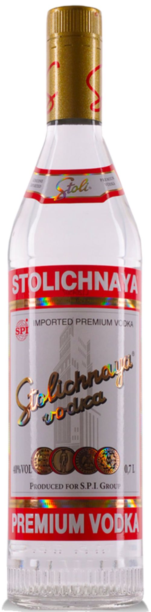 Stolichnaya 40% 0,7 l (čistá fľaša)