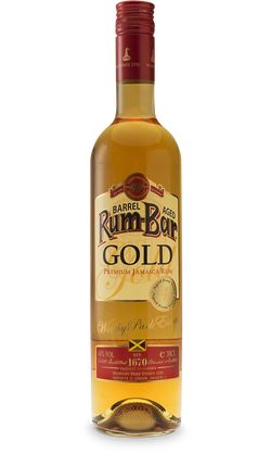 Worthy Park Rum Bar Gold 4y 40% 0,7L (čistá fľaša)